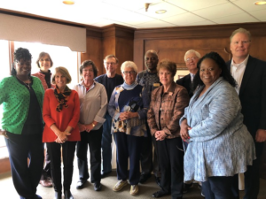 Group photo of the board